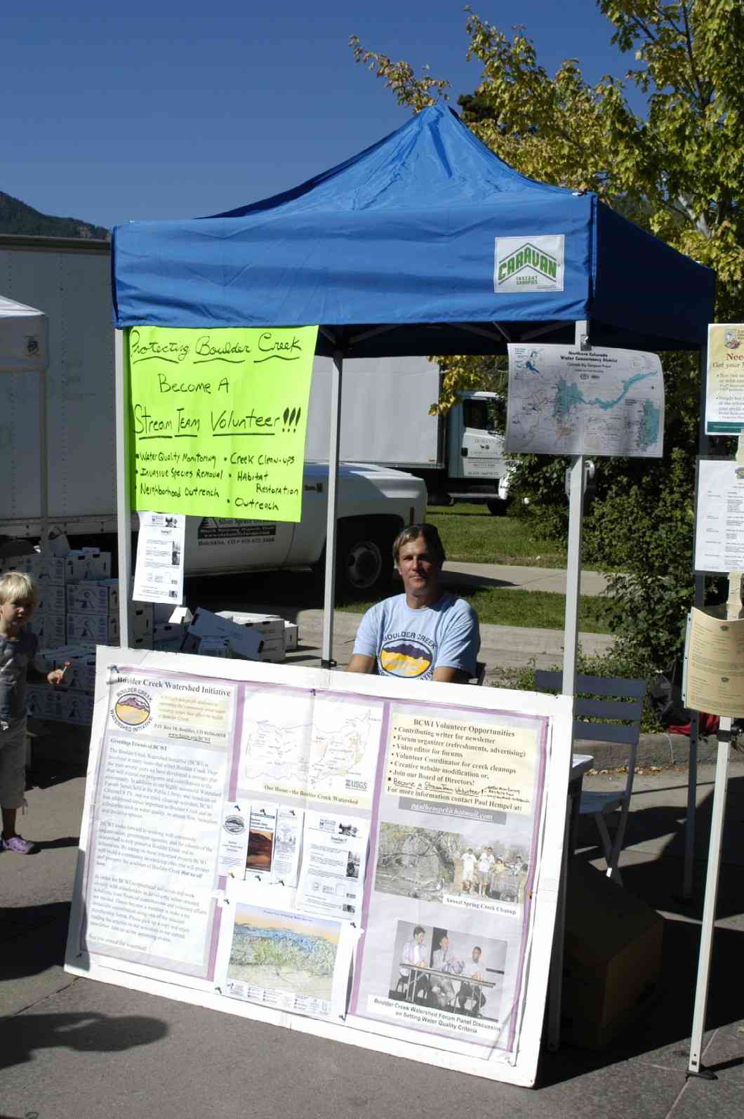 photo of Volunteer Booth